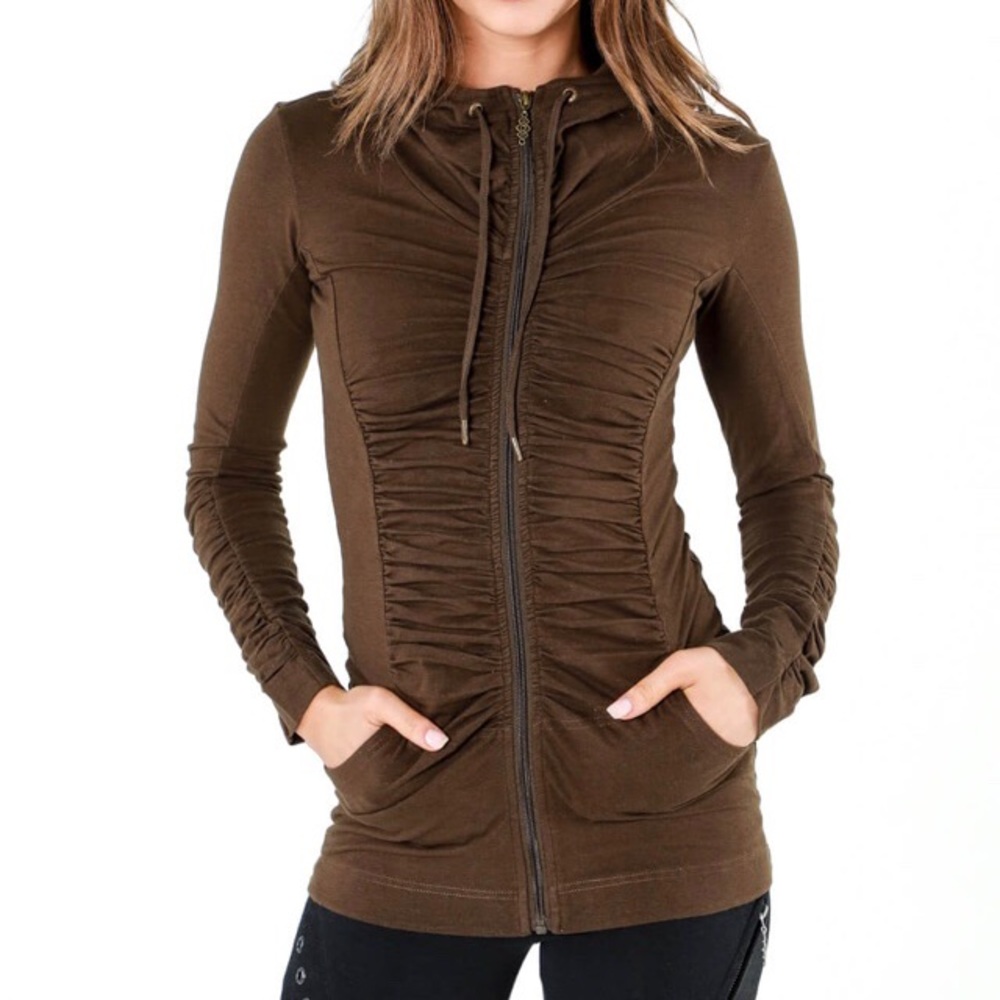 Nomads Hemp Wear Thrive Tunic in Brown